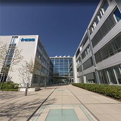 Grundriss Dachgeschoss Grundrissplan mit Wänden, Fenstern, Türen und Höhekoten